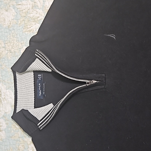 Nautica Quarter Zip Men's Sweater, Size XXL - Picture 2 of 5